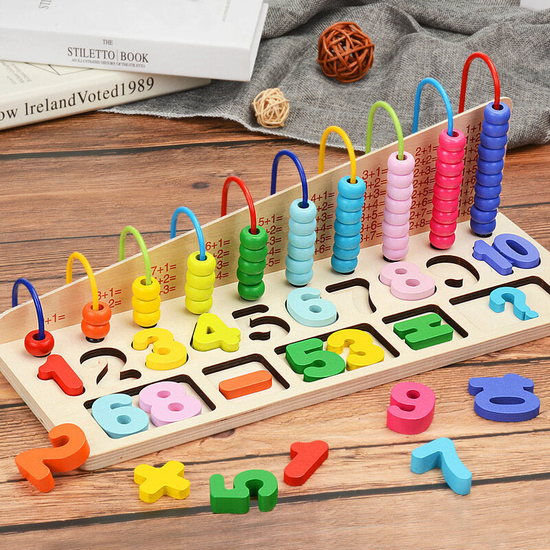 Children’s Mathematics Teaching Aid Abacus Computing Frame
