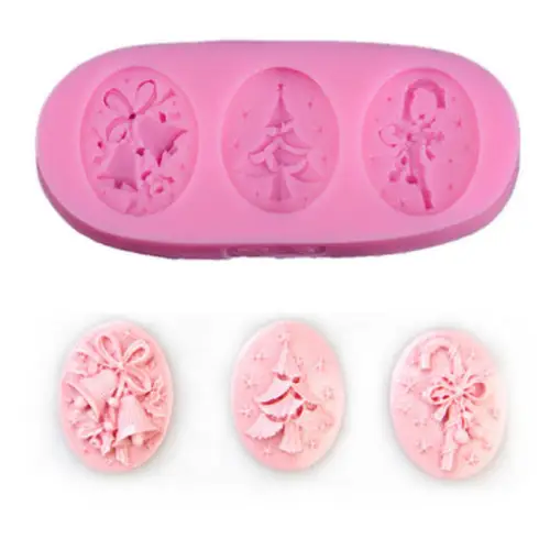 Christmas Tree Cake Mold: Soap Chocolate Candy Decor