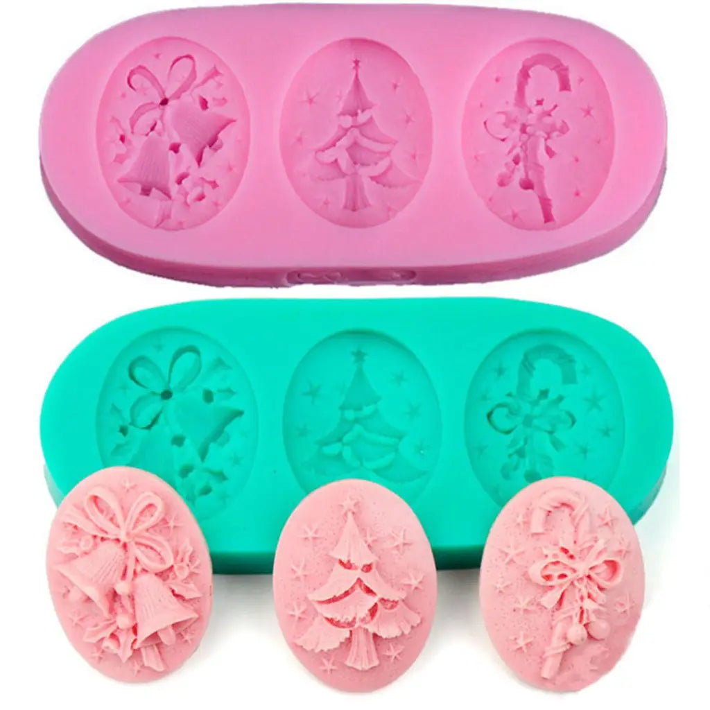 Christmas Tree Cake Mold: Soap Chocolate Candy Decor