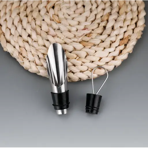 Circle Joy Stainless Steel Pourer: Fast Wine Decanter Kit