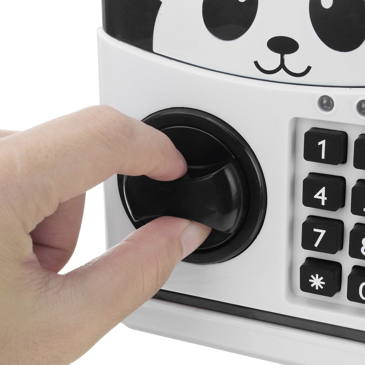 Coins Saving Box Bank Safe Automatic Deposit Banknote