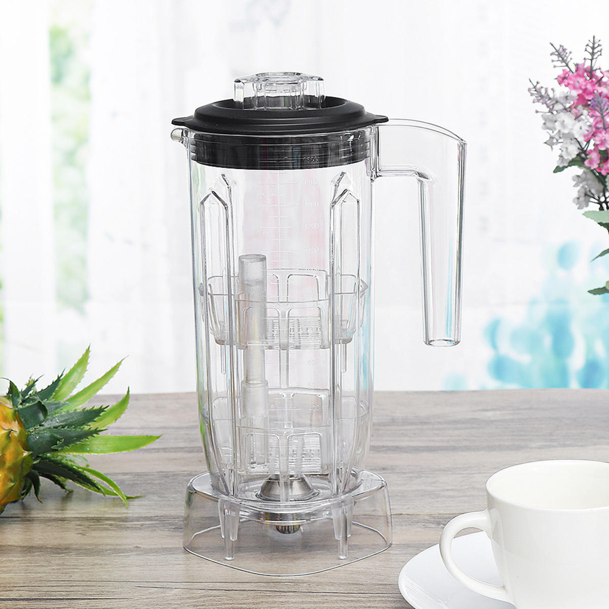 Commercial Blender Cup Spare Part 1.5l Container Tea Cream