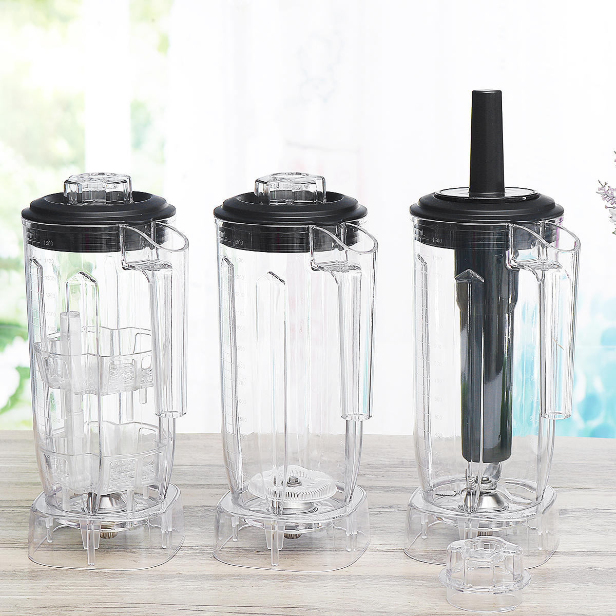 Commercial Blender Cup Spare Part 1.5l Container Tea Cream