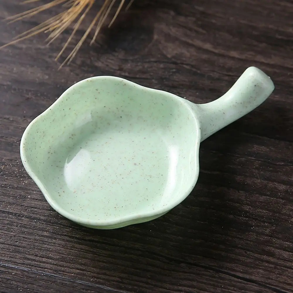 Creative Wooden Dipping Dish Cute Cat