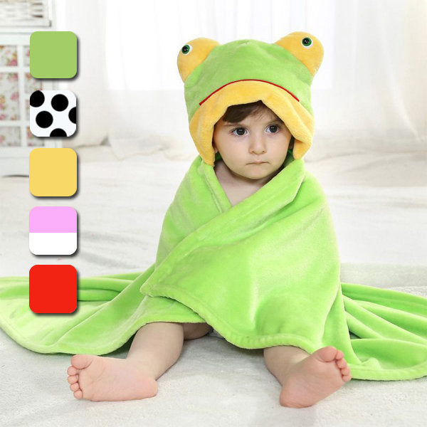 Cute Animal Cartoon Baby Infant Wrap Parisarc Soft Flannel