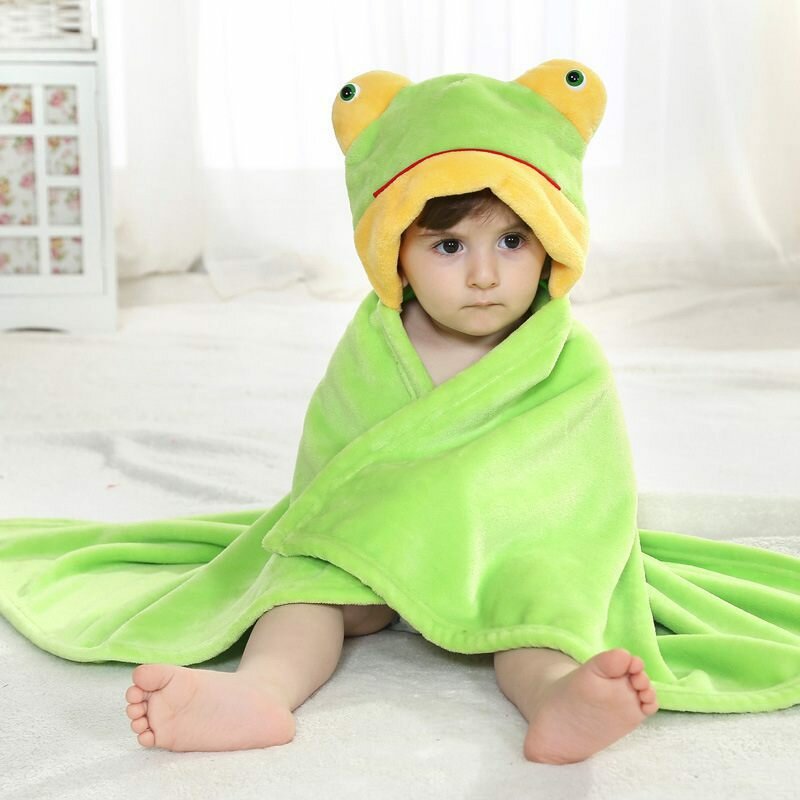 Cute Animal Cartoon Baby Infant Wrap Parisarc Soft Flannel