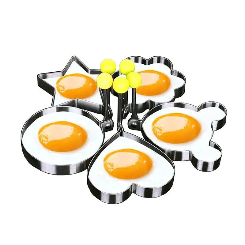 Cute Shaped Fried Egg Mold Pancake Rings