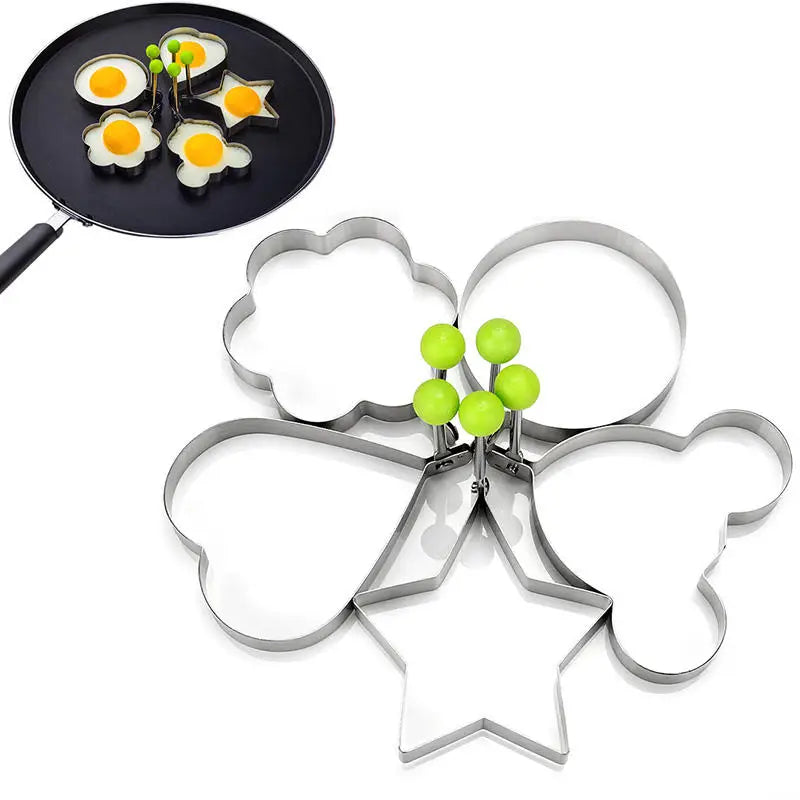 Cute Shaped Fried Egg Mold Pancake Rings