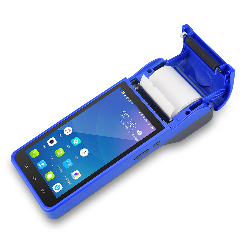 Zjiang ZJ-6000 Handheld Smart POS Android 8.1 OS Thermal Receipt Printer