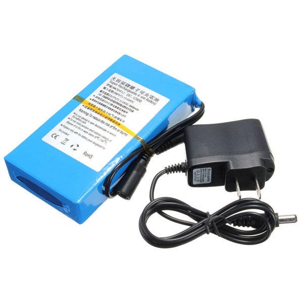 Dc 12v 8000mah Super Rechargeable Portable Lithium - Ion