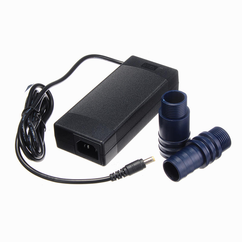 Dc24v Submersible Pump Fountain Water Power Cord 2 Nozzles