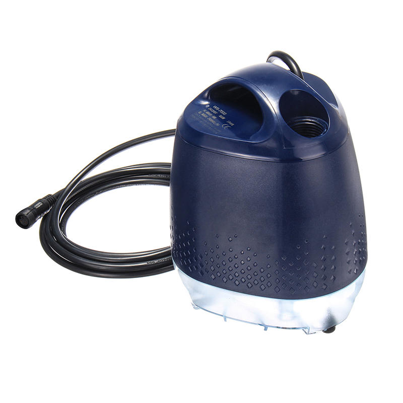 Dc24v Submersible Pump Fountain Water Power Cord 2 Nozzles