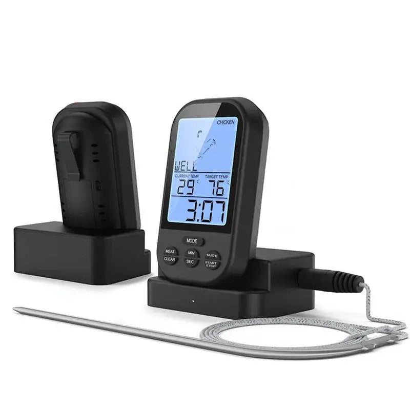 Digital Meat Bbq Thermometer Wireless Kitchen Food Grill