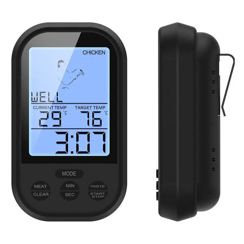 Digital Meat Bbq Thermometer Wireless Kitchen Food Grill