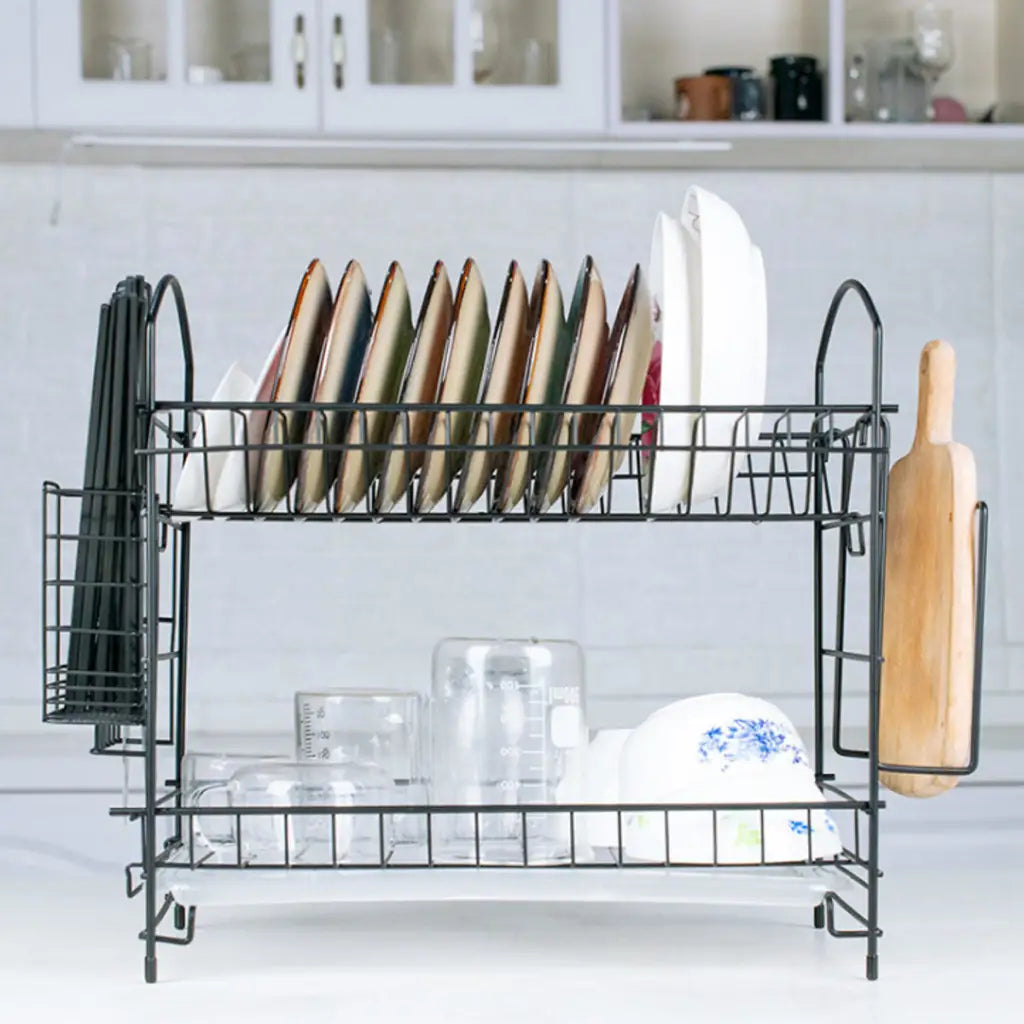 Dish Drainer - Cutlery Shelf Drying Rack