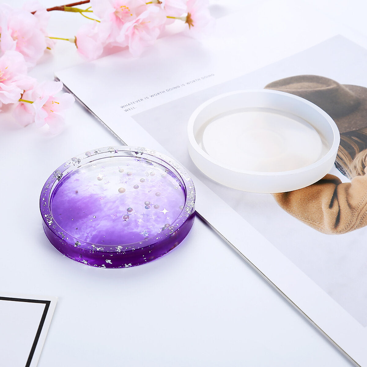 Diy Silicone Mold Cup Mat Bottom Bracket Mould Handcraft