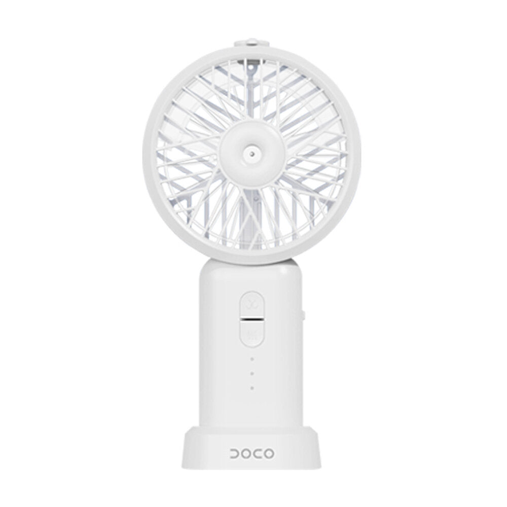 Doco Hf001 Ultrasonic Spray Handheld Fan Three Speeds Two