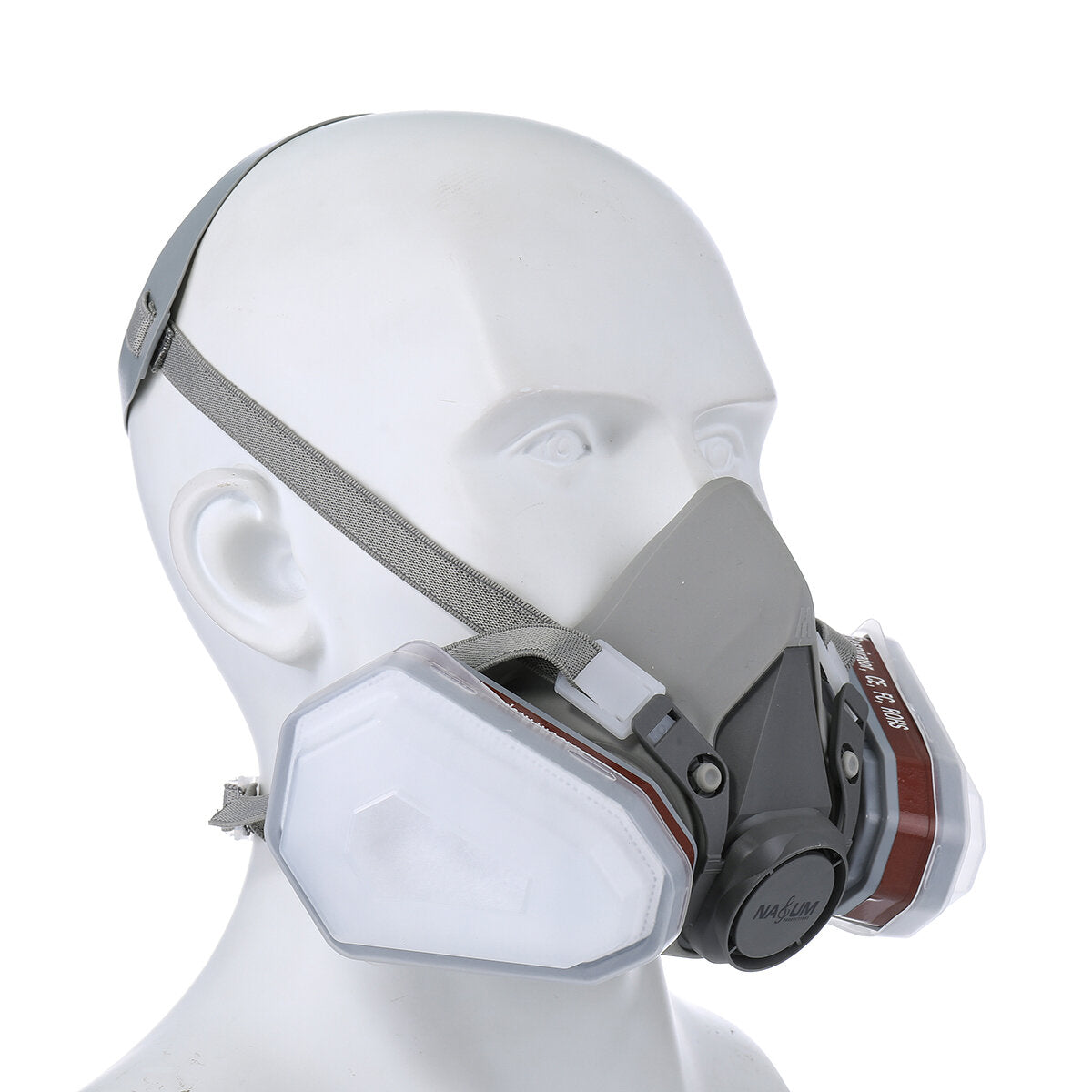 Double Layer Breathing Gas Mask Painting Spraying Respirator