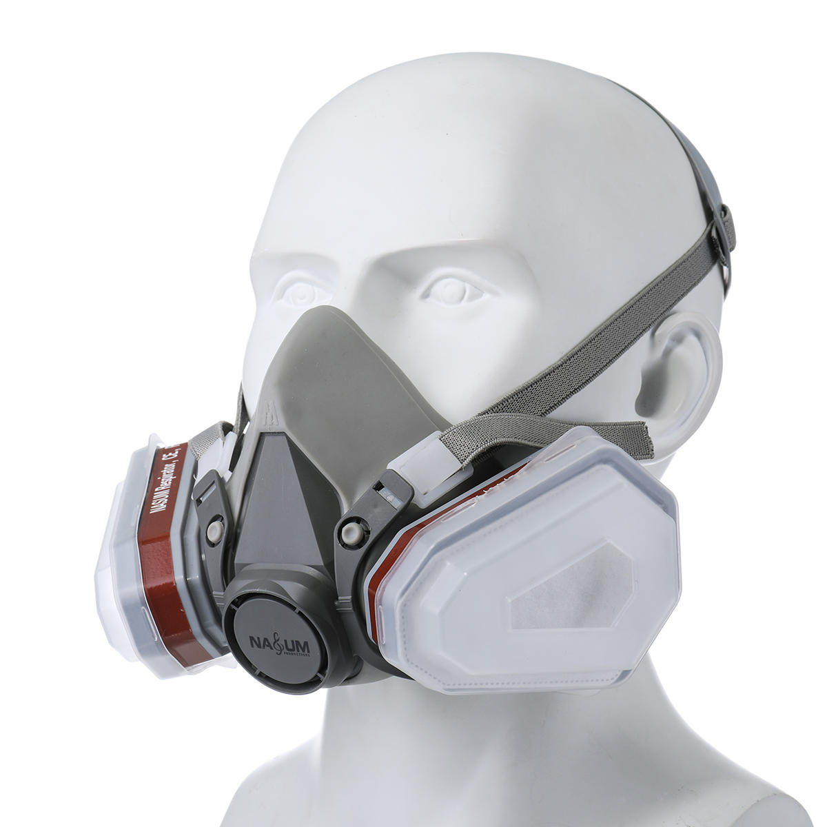 Double Layer Breathing Gas Mask Painting Spraying Respirator