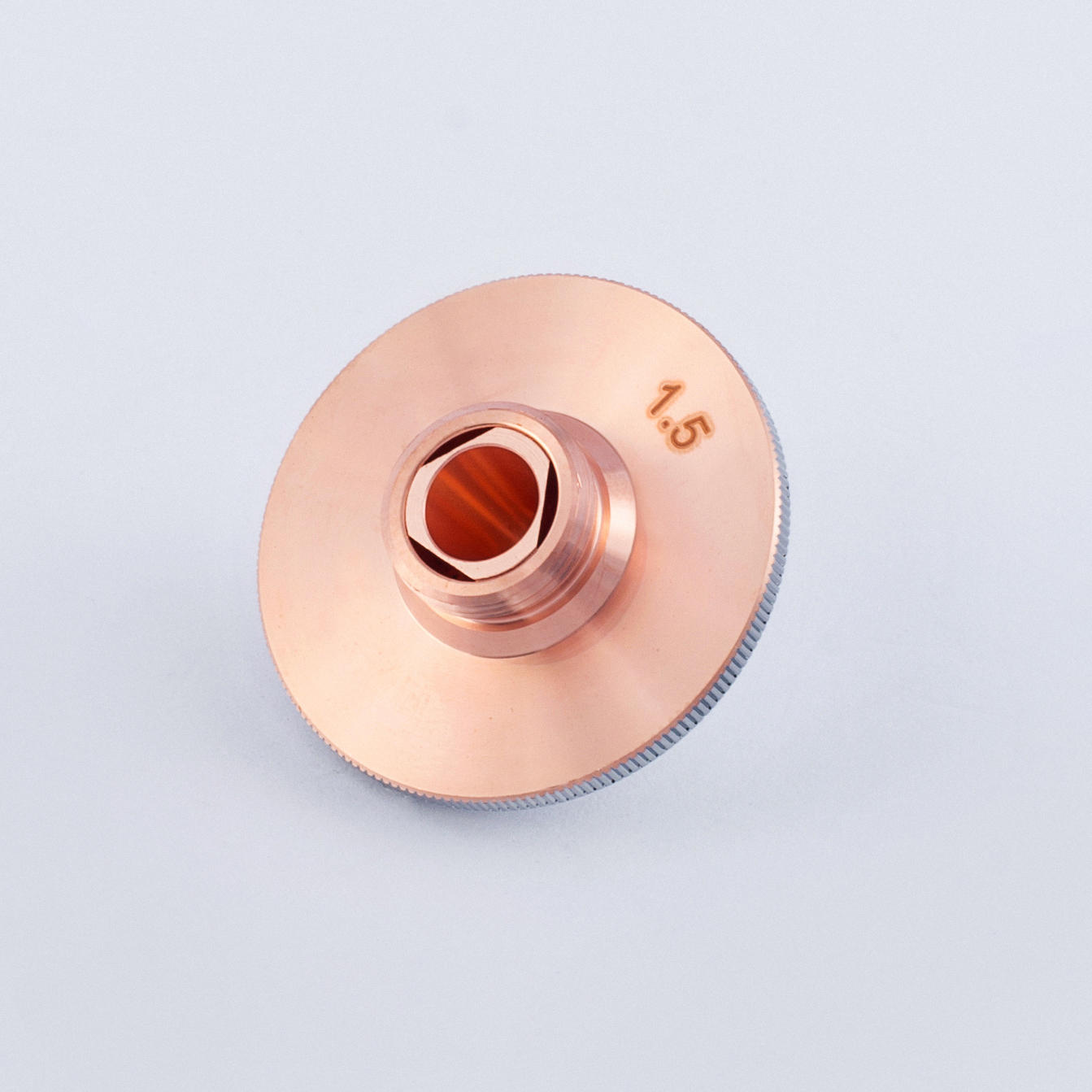 Double Layer Laser Nozzle Dia 32mm Caliber 0.8-5.0mm For