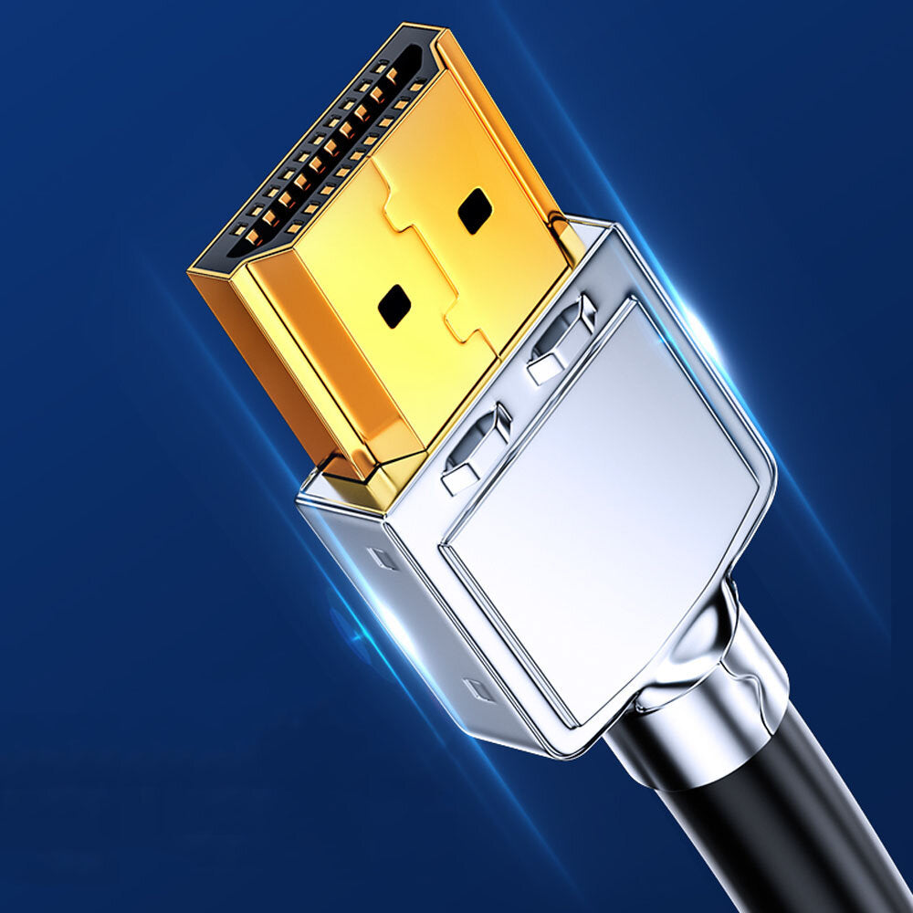 SAMZHE 1.5/2m HDMI Cable Audio Video Adapter Cable Connectors HD Cable 8K@60Hz Game for Computer Laptop to TV Monitor