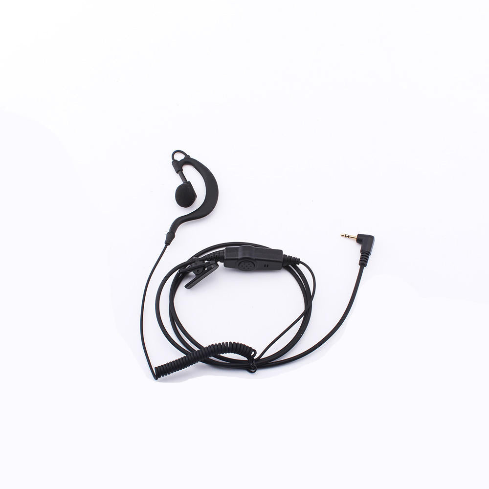 Earphone Intercom Headset Curve Ear Hook