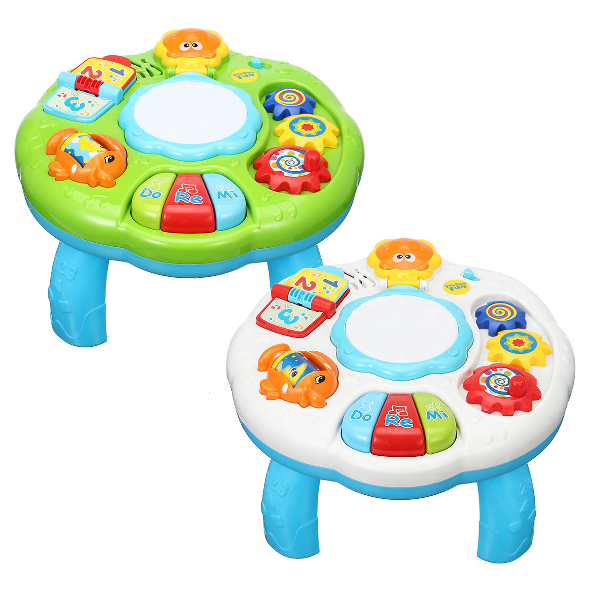 Educational Piano Pat Drum Musical Baby Activity Learning