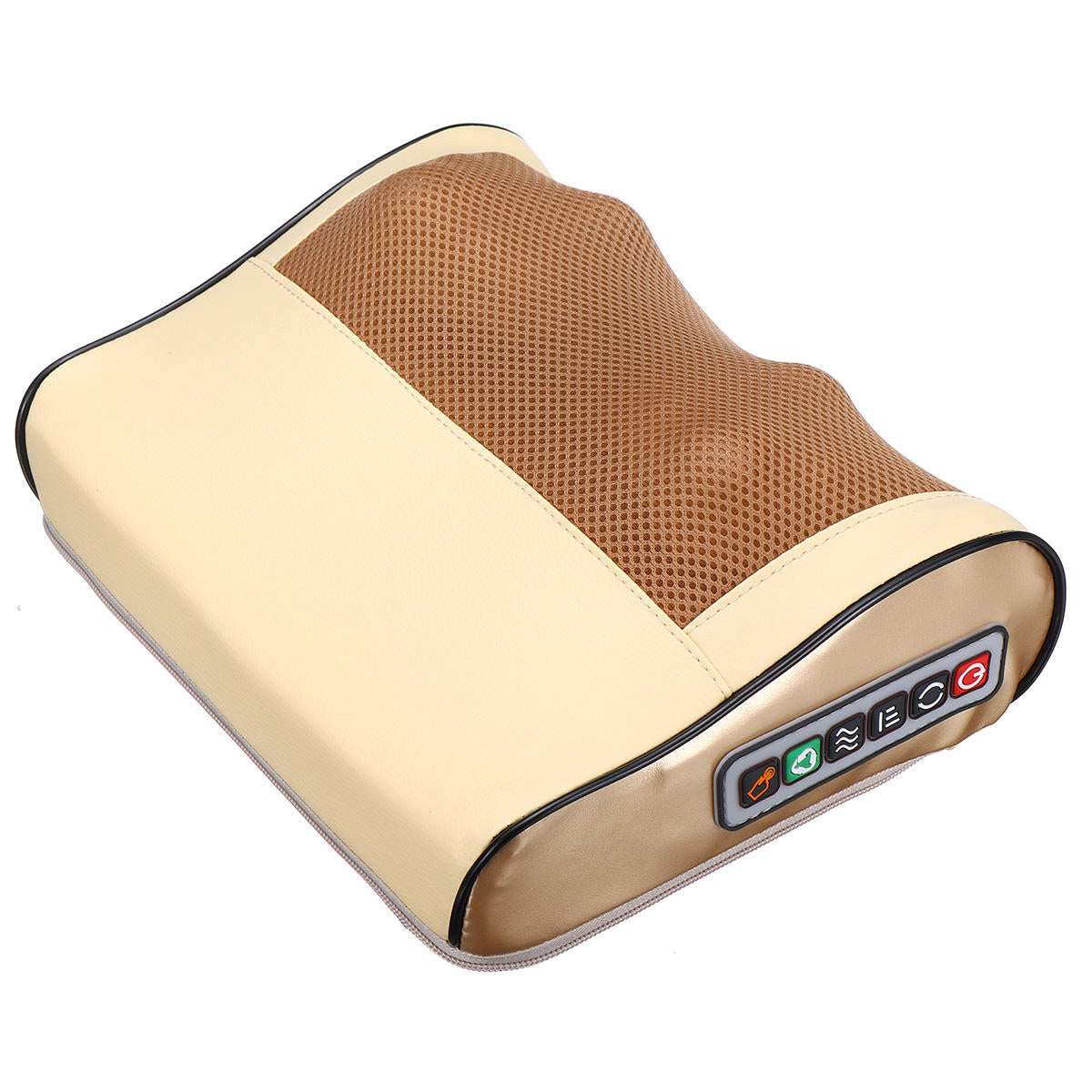 Electric Lumbar Neck Back Massage Pillow Cushion Infrared