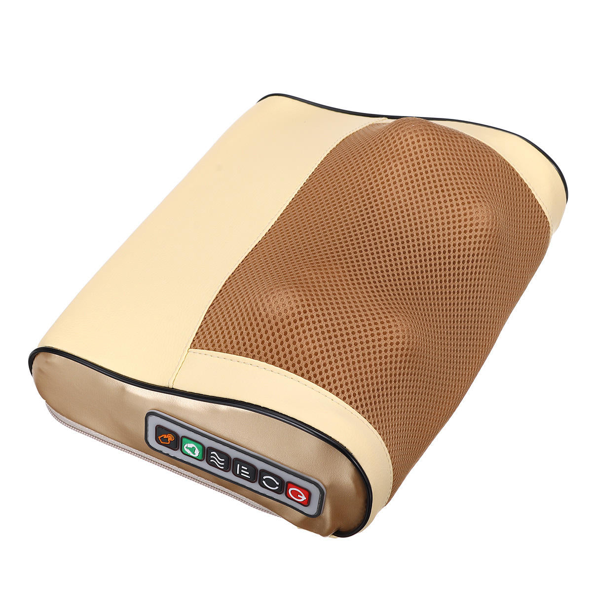 Electric Lumbar Neck Back Massage Pillow Cushion Infrared