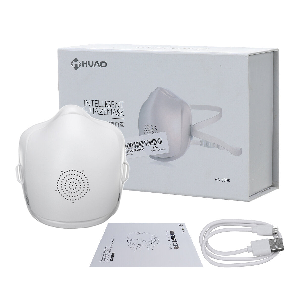 Electric Smart N95 Haze Mask Anti-fog Anti-baacterial Pm2.5