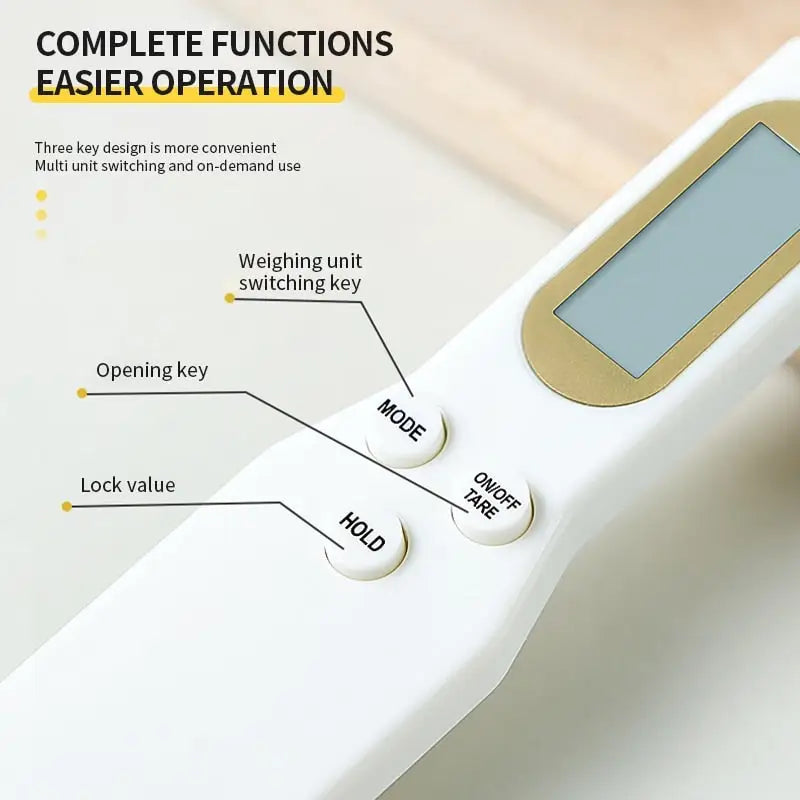 Electronic Kitchen Scale - 500g Digital Measurement