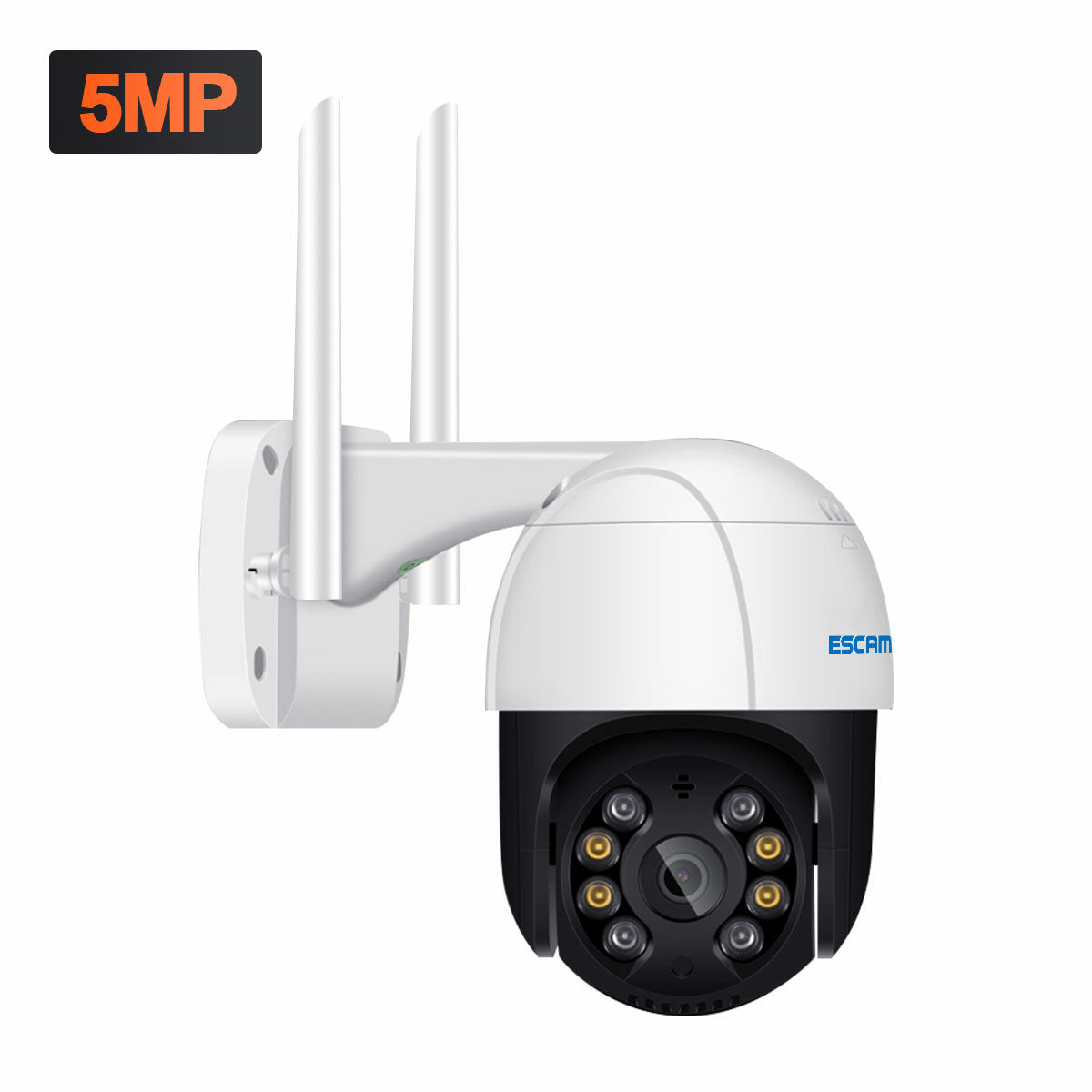 Escam Qf518 5mp Pan/tilt Ai Humanoid Detection Auto Tracking