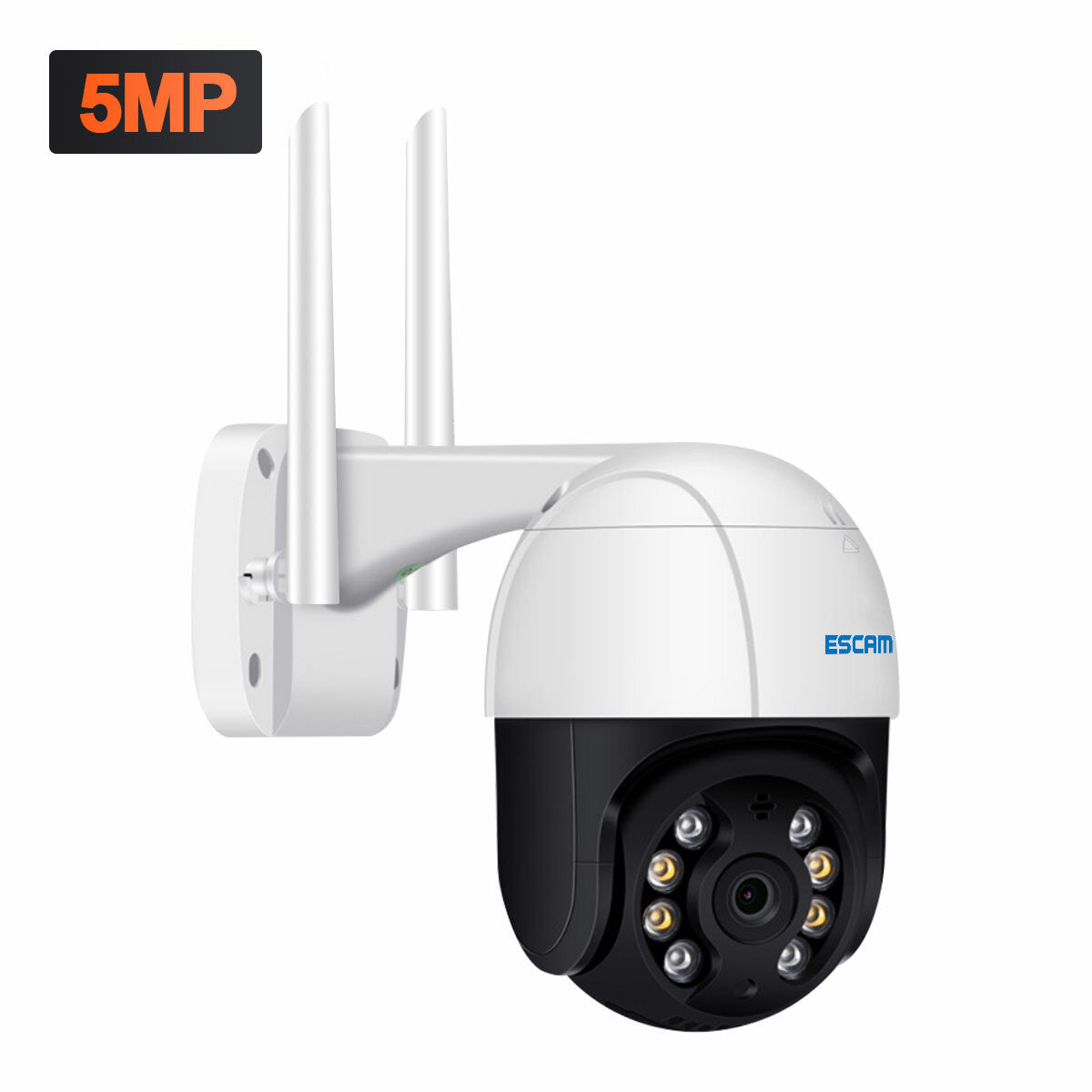 Escam Qf518 5mp Pan/tilt Ai Humanoid Detection Auto Tracking