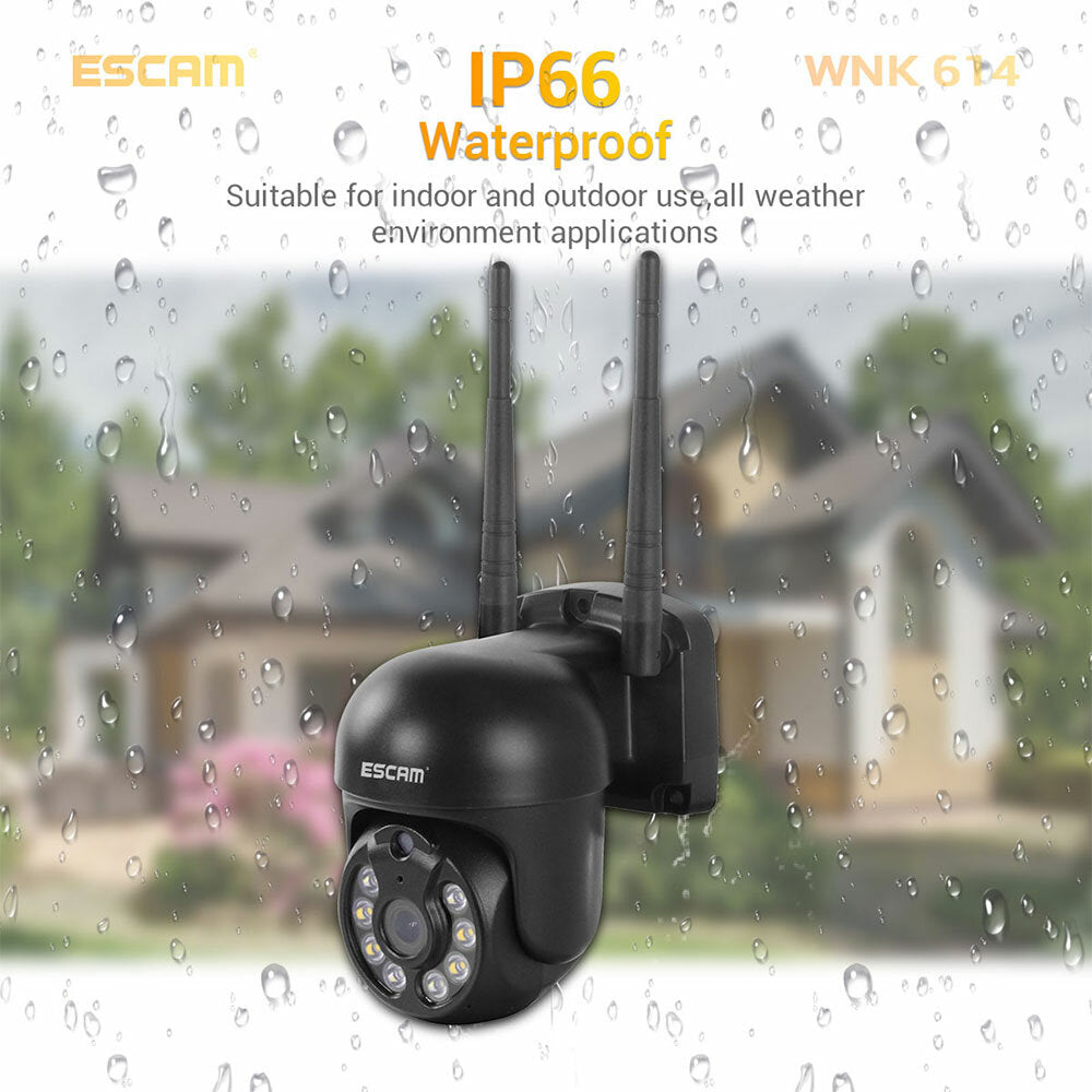 Escam Wnk614 8ch 3mp Wireless Dome Camera Cctv Security