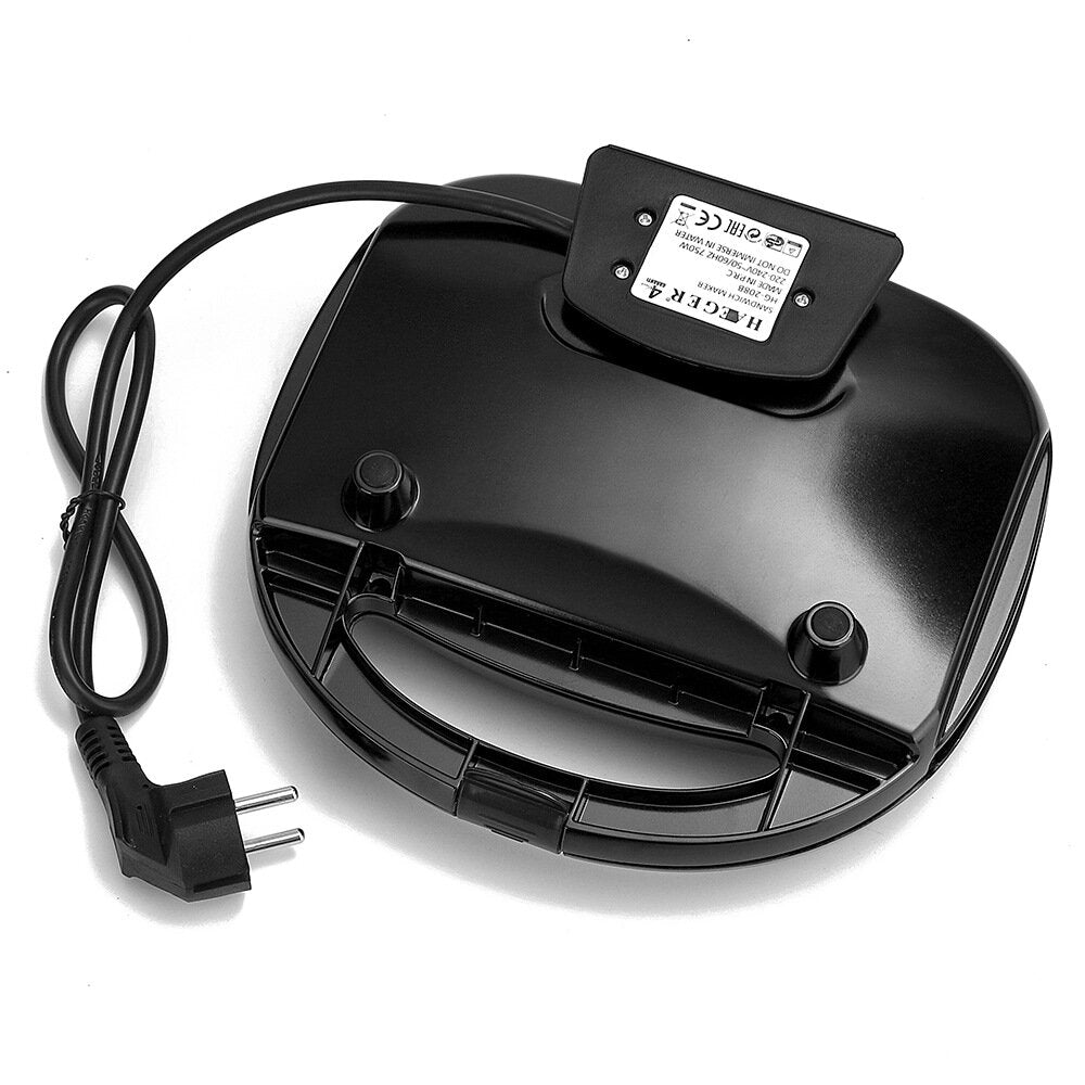 Eu Plug 750w Deep Dish Sandwich Maker Press Toaster