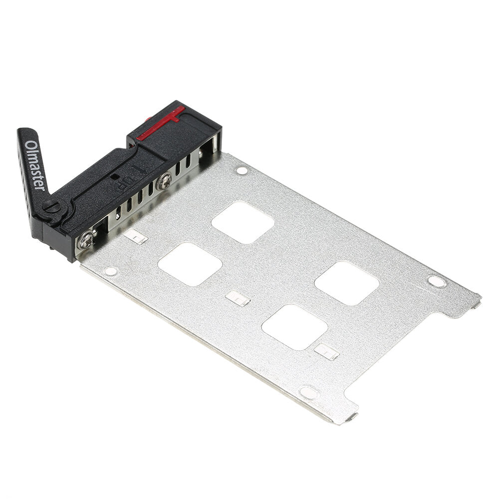 OImaster Hard Drive Enclosure 2.5'' SATA HDD SSD Dock 2 Drive Bays Mobile Rack with Key Lock Support Hot Swap