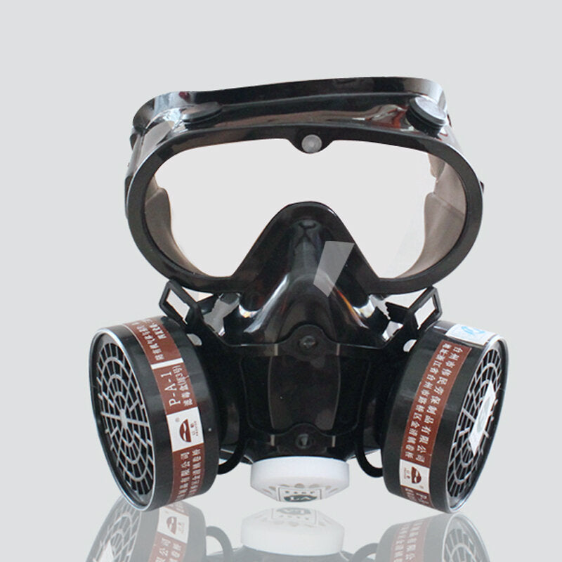 Face Gas Mask Filter Respirator Safety Respiratory Emergency
