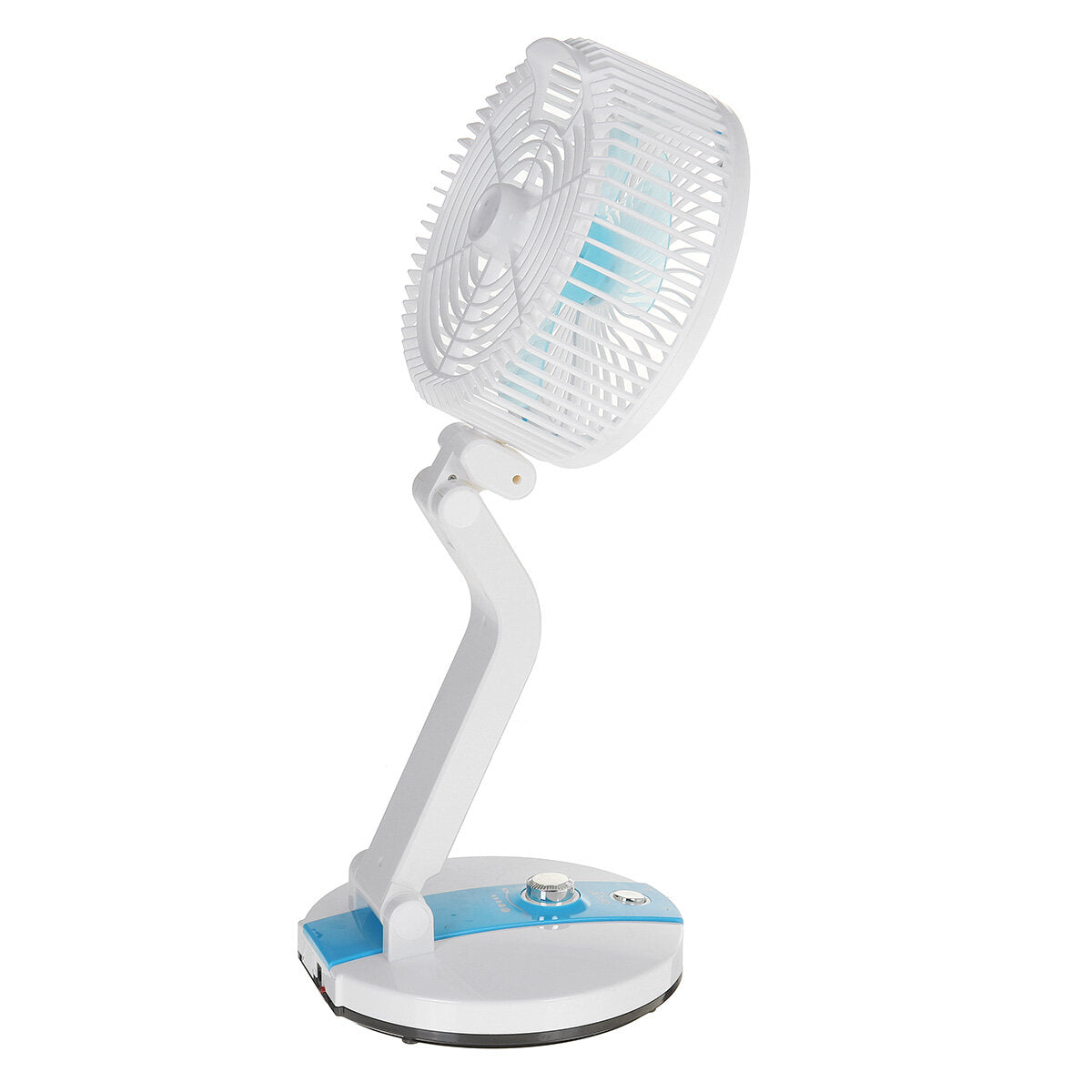 Foldable Mini Desktop Fan Usb Rechargeable Low Noise 2 Gear