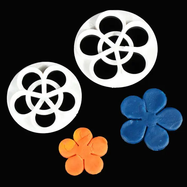 Fondant Cake Cutter Mold - 6pcs Plum Flower