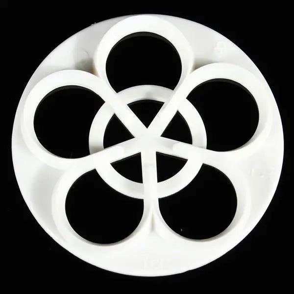 Fondant Cake Cutter Mold - 6pcs Plum Flower