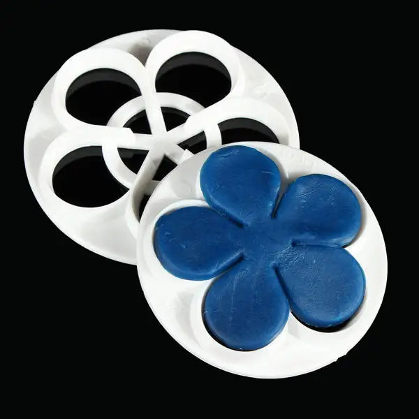 Fondant Cake Cutter Mold - 6pcs Plum Flower