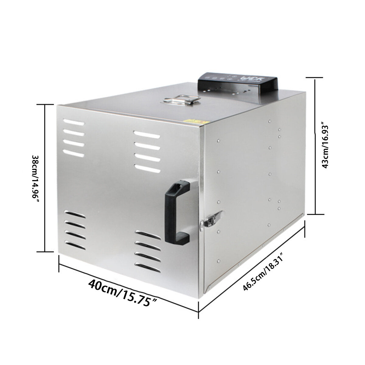 Food Dehydrator 220v 1000w Stainless Steel Yogurt Fruit