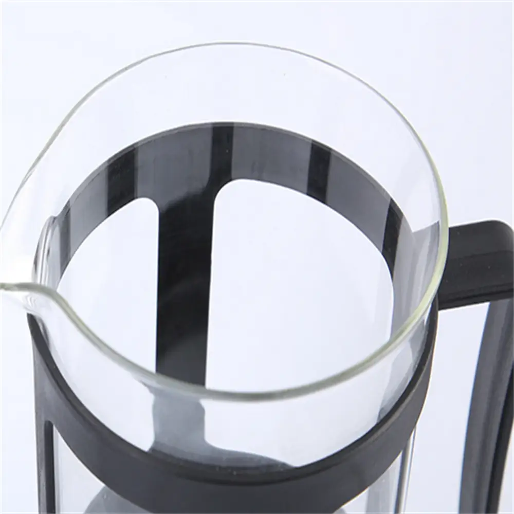 French Press Coffee/tea Brewer Stainless Steel Glass Pot
