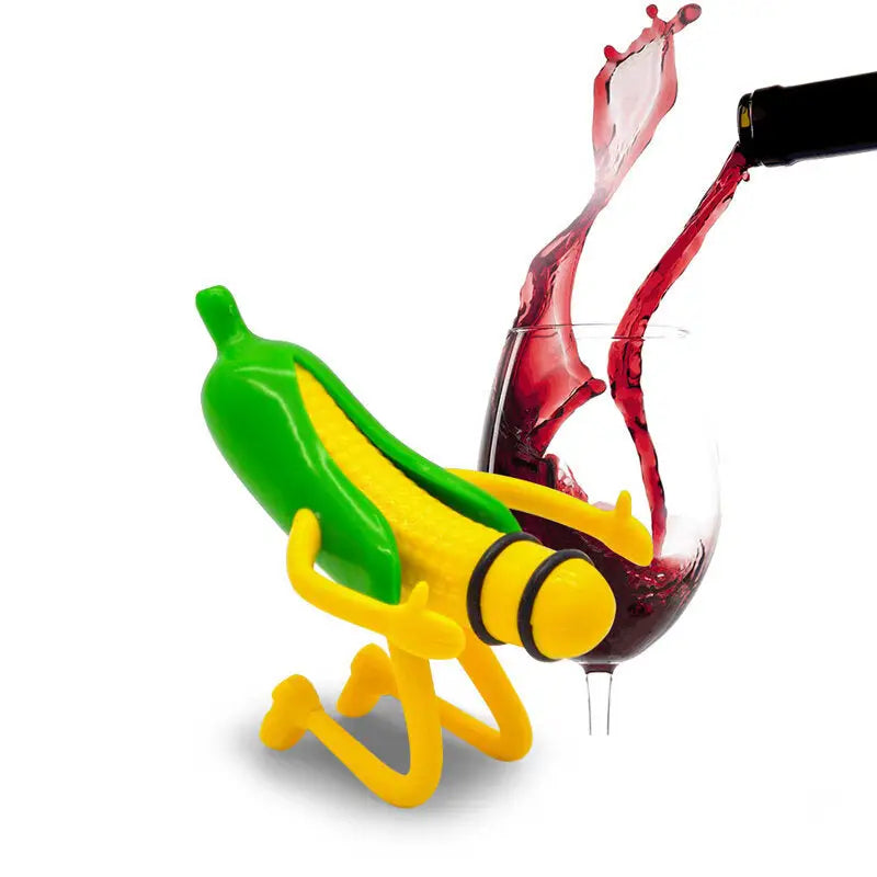 Funny Corn Wine Stoppers Novelty Plug