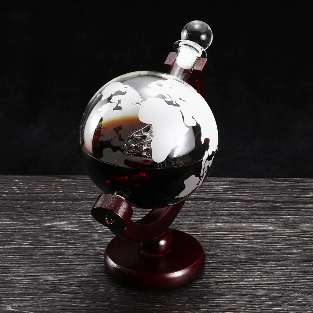 Glass Decanter - 850ml Whiskey Bottle Large Capacity