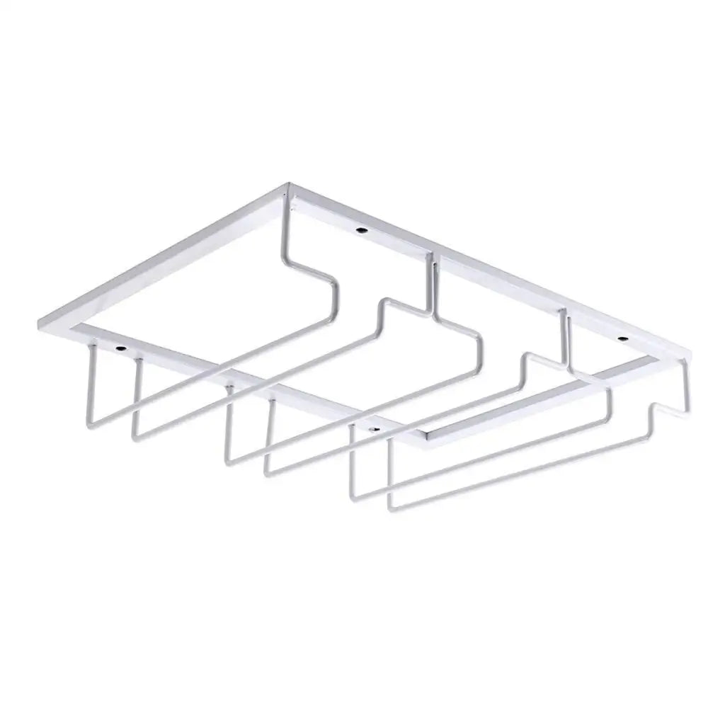 Glass Rack Holder - Cabinet Hanging Shelf