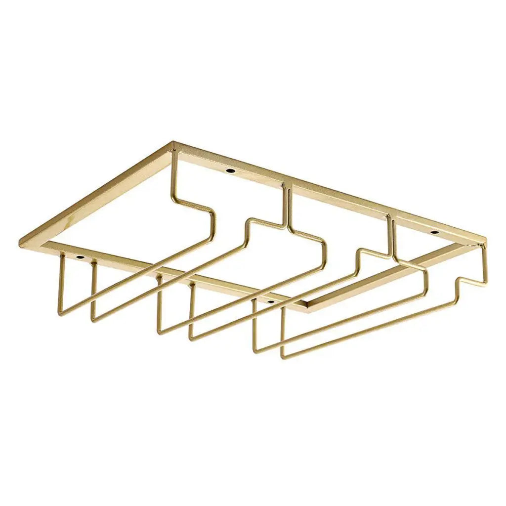 Glass Rack Holder - Cabinet Hanging Shelf