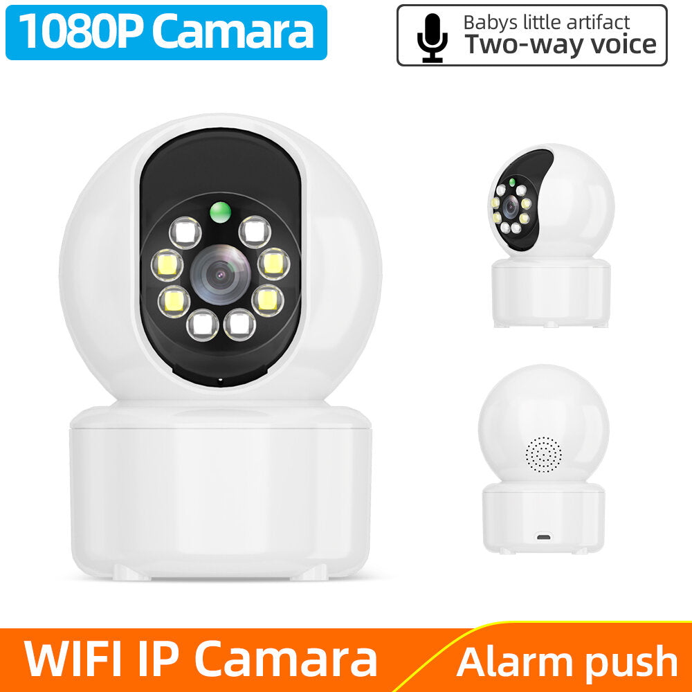 Guudgo 1080p 8 Led Indoor Ptz Wifi Ip Camera Two Way Audio