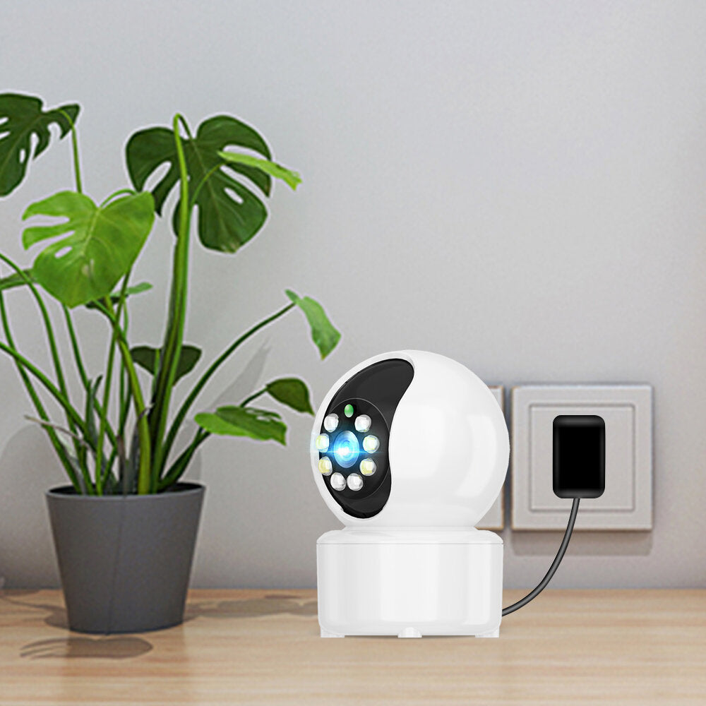 Guudgo 1080p 8 Led Indoor Ptz Wifi Ip Camera Two Way Audio