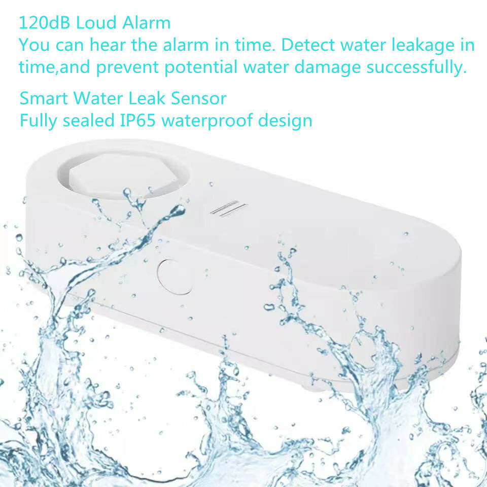Guudgo 433mhz 120db Wireless Wifi Waterproof Water Leak